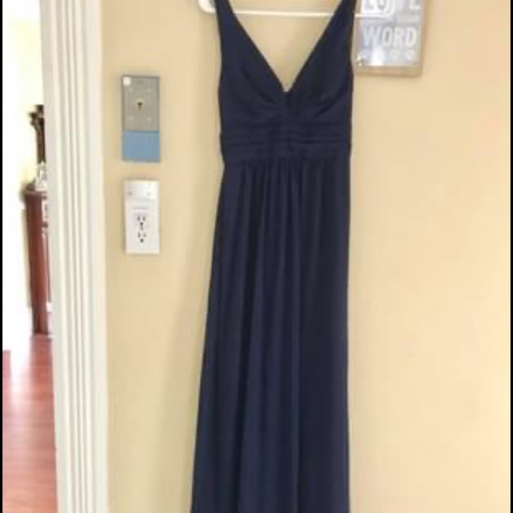 Lulus navy blue dress - Picture 2 of 3